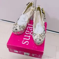 【最終値下げ】sugar さくりな コラボ パンプスのサムネイル