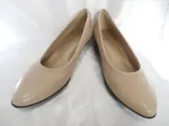 fitfit★本革パンプス★24★試着のみ★ランクN