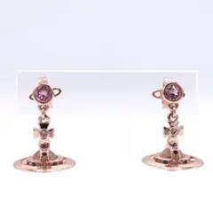 美品　Vivienne Westwood ヴィヴィアン　オーブ　ピンク　ピアス