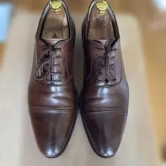 MAGNANNI マグナーニ　ブラウン　ストレートチップ　美品中古　41サイズのサムネイル