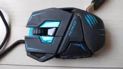 GAMING MOUSE MMO TE ブラック/ブルー