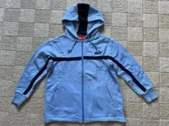 ☆値下げ☆PUMA フルジップパーカー ☆140cm ライトブルー☆送料込☆