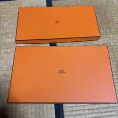 HERMES エルメス 空箱 2個セット ブランドボックス 小物入れ インテリア