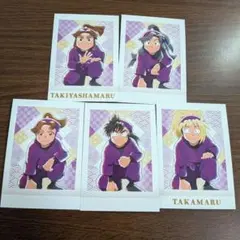 四年生 ぱしゃこれ 箔押し 滝夜叉丸 喜八郎 三木ヱ門 守一郎 タカ丸 忍たま