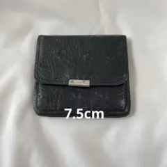 黒 オーストリッチレザー コインケース