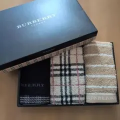 BURBERRY タオルセット 3枚