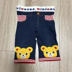 ミキハウス クマ柄ボトムス 70cm