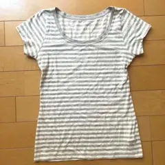PJ ピーチジョン☆半袖ボーダーTシャツ！Mサイズ！美品！のサムネイル