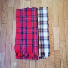 c.@1989様専用　GU　ポリエステル　マフラーストール　２枚