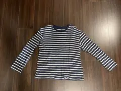 UNIQLO ストライプ 長袖ロンT カットソー　140