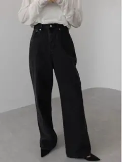 Na.e Wide Loose Jeans Black ナエ　Sロング丈 2026年最新】na.e wide loose jeansの人気アイテム - メルカリ