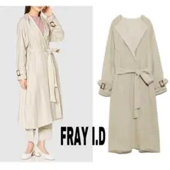 ⭐︎ FRAY I.D リバーシブルガウンコート リネン フレイアイディー　M