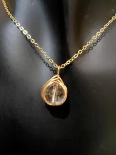 «新品未使用品»クオーツペンダントトップ