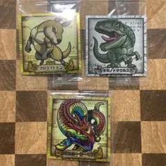 最強王図鑑デフォルメシールvol.3 レインボー・サーベント　ZGR 3枚セット