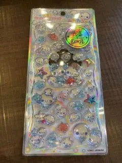 ぷくぷくあわわちゃん 光るジュエルプチドロップシール ストーンつき