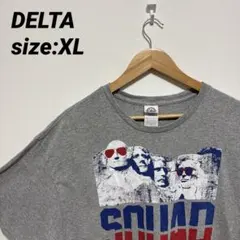 【US古着】00sデルタ 半袖シャツ Tシャツ プリントロゴ プロウェイト XLのサムネイル