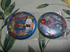 サンリオ　キラキラBIG缶バッジ