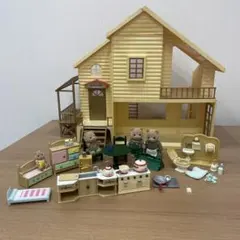 初代　赤い屋根の大きなお家　シルバニアファミリー