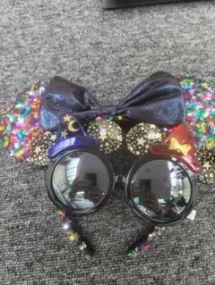 TDL カチューシャとサングラス　ミニー　ランド　ミッキー