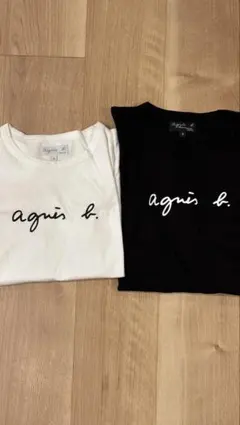 アニエスベー　ロゴTシャツ　ペアルックのサムネイル