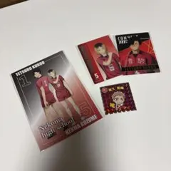 ハイキュー!! 音駒高校【孤爪研磨、黒尾鉄朗、夜久衛輔】