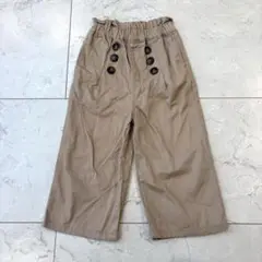 【美品】　キッズ　パンツ　ボトムス　サイズ　100 ベージュ