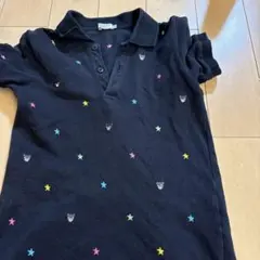 DOUBLE.B ポロシャツ 130cm 黒