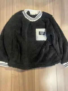 新品　PAIR MANON STREET 黒 フリース100cm