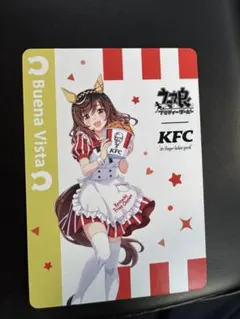 ウマ娘 KFC コラボ ブエナビスタ ステッカー