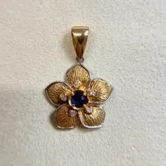 NARA GIOIE】750 ルビー フラワーモチーフ ペンダントトップ - メルカリ
