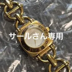 専用⭐️グッチ GUCCI レディース腕時計 6400L 稼働品 ブレスウォッチ GUCCI グッチ レディース腕時計 ホースビット ブレスウォッチ QZ