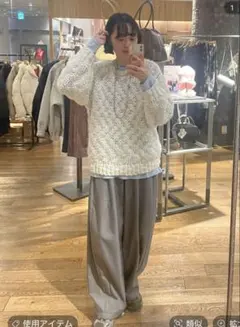 1.5G BIGスラブプルオーバー　JEANASIS