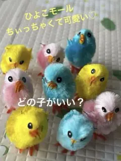 ひよこモール★ ひよこのミニチュア人形
