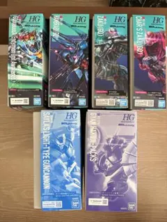 HG 1/144 ガンプラ gquuuuuux ジークアクス6種セット プレバン