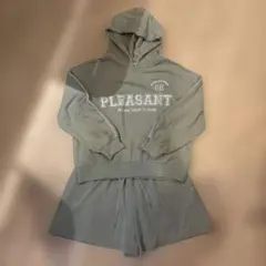 LTXC パーカー ショートパンツ セットアップ