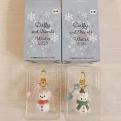 ディズニー　シークレットオブスノーウィーデイ チャーム　雪だるま　ジェラトーニ