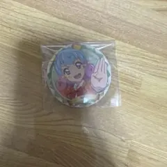 アイカツスターズ！缶バッジ 花園きらら チーズソフトクッキー イオン