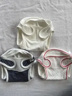 familiar 布おむつ用カバー3枚セット サイズ50