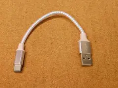 ★タイプＣケーブル ＴｙｐｅＣ Ｔｙｐｅ－Ｃ充電ケーブル（１０ｃｍ）ピンク
