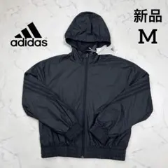 adidas レディース ウインドジャケット ウーブンジャケット 黒　Mサイズ