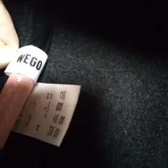 WEGO ブラック ハット 帽子