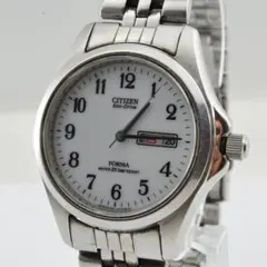 CITIZEN E100-H47145 エコドライブ 腕時計 稼動品