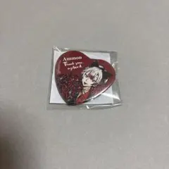 あくねこ ナンジャ ラムリ ハート缶バッジ あくねこ 悪魔執事と黒い猫 ナンジャタウン ハート缶バッジ ラムリ
