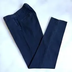 INCOTEX ネイビー トラウザーズのサムネイル