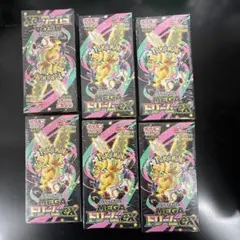 ポケモンカード MEGAドリームEX ボックス 6個