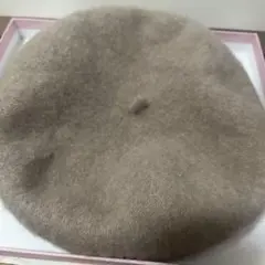 無　ベレー帽　ベージュ