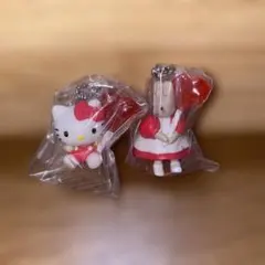 サンリオ　カラーコレクションチャーム〜RED〜　ハローキティ　マロンクリーム