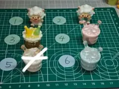 羊キャラクターアイスクリームデコレーション