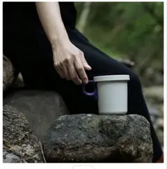신품 미사용 ホーローovject ENAMEL HOOK MUG 360ml