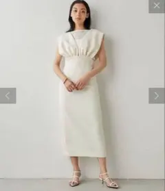 桐谷美玲 × AMERI TULIP SLEEVE I LINE DRESS S - メルカリ